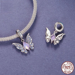 Versatile 925 Sterling Silver Butterfly Charms – Ideal for Necklaces & Bracelets
