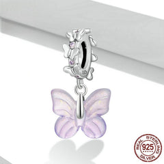 Versatile 925 Sterling Silver Butterfly Charms – Ideal for Necklaces & Bracelets