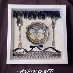 Butterfly Shadow Specimen Decorative Painting