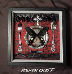 Butterfly Shadow Specimen Decorative Painting