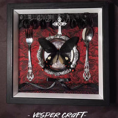 Butterfly Shadow Specimen Decorative Painting