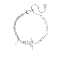 Orange and blue butterfly themed jewelry series