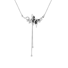 Butterfly and Snake Theme Silver Jewelry Series
