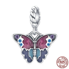 Versatile 925 Sterling Silver Butterfly Charms – Ideal for Necklaces & Bracelets