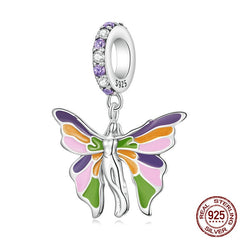 Versatile 925 Sterling Silver Butterfly Charms – Ideal for Necklaces & Bracelets