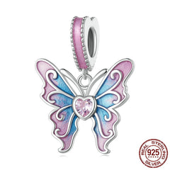 Versatile 925 Sterling Silver Butterfly Charms – Ideal for Necklaces & Bracelets