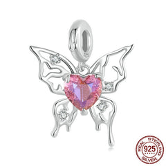 Versatile 925 Sterling Silver Butterfly Charms – Ideal for Necklaces & Bracelets