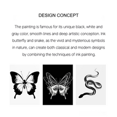 Butterfly and Snake Theme Silver Jewelry Series